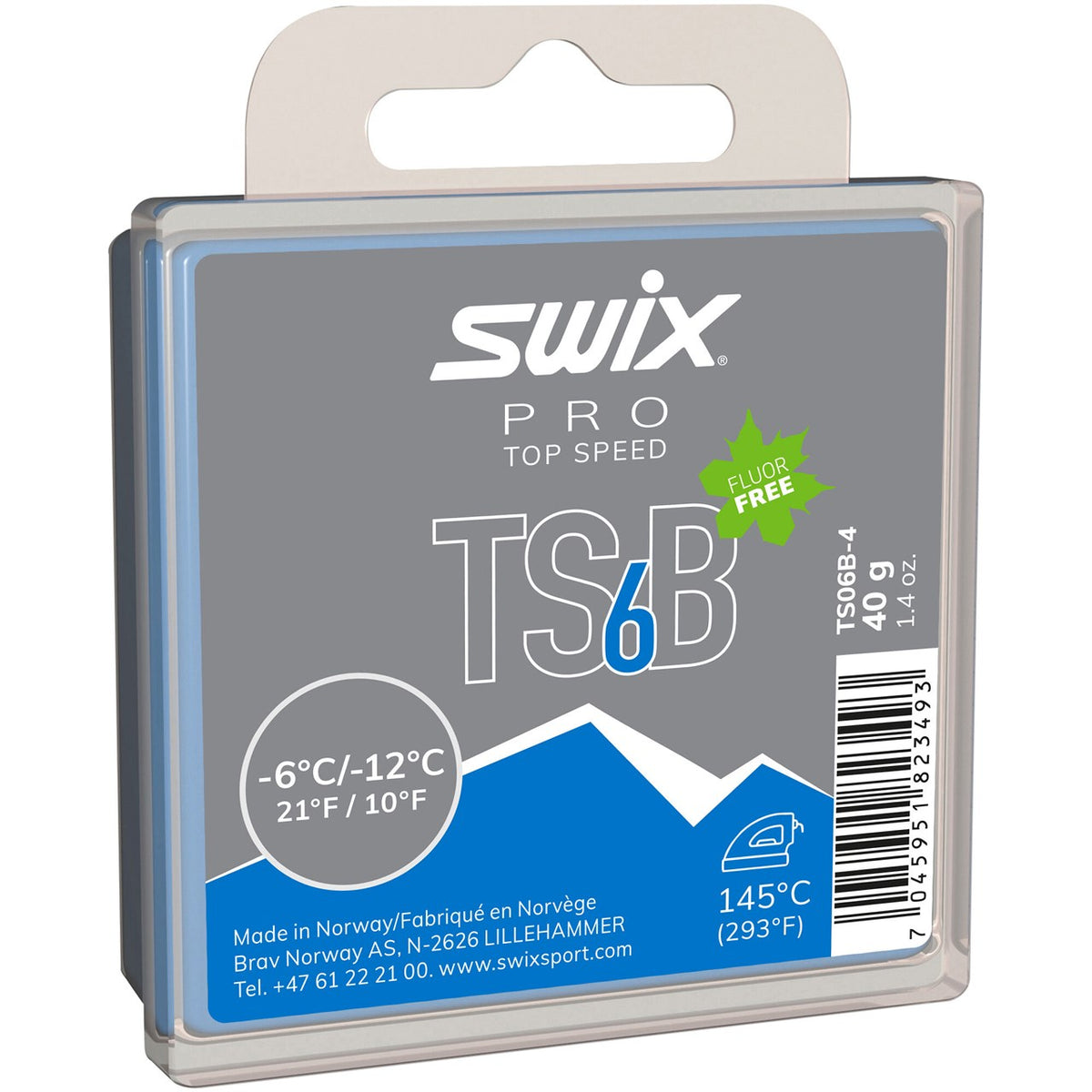 SWIX TS6B BLACK TOP SPEED GLIDEWAX – The Nordic Skier