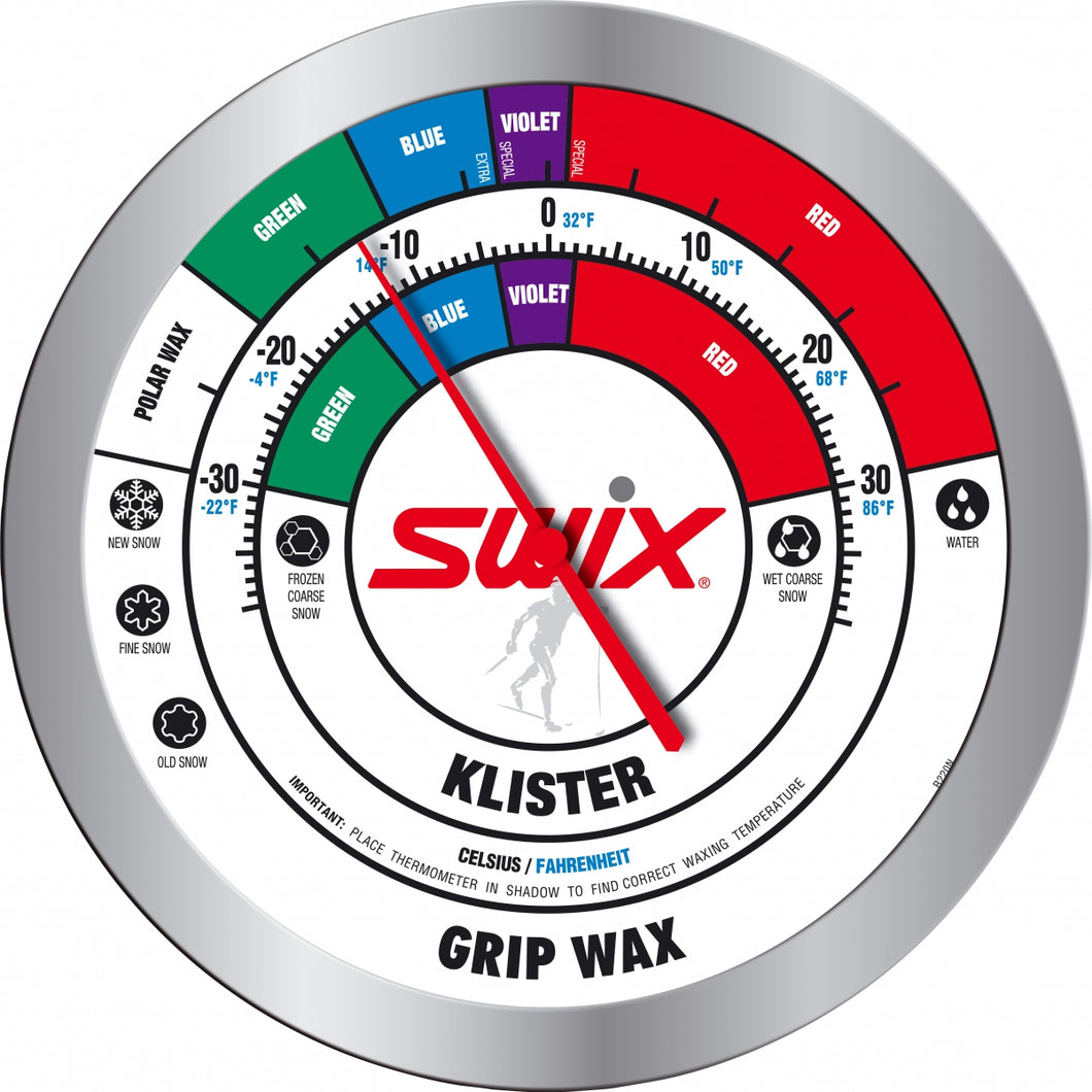 SWIX ROUND WALL THERMOMETER