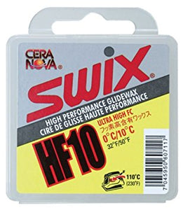 SWIX CERA NOVA HF10 YELLOW GLIDE WAX 40G