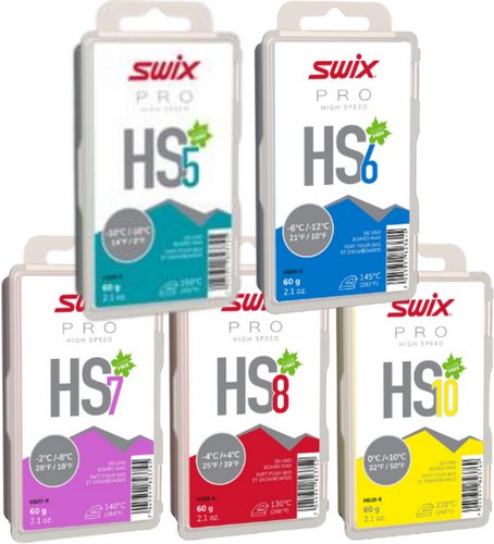 SWIX HS PRO HIGH SPEED GLIDE WAX 60G