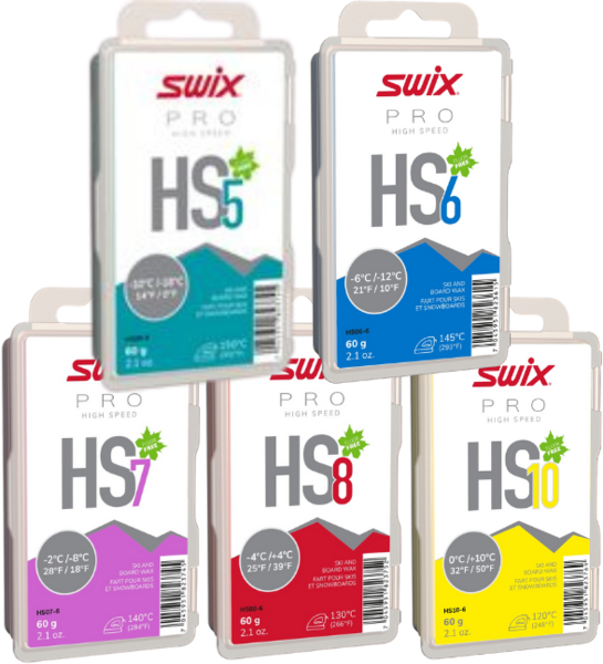 SWIX 高フルオログライドワックス セット SWIX HS PRO HIGH SPEED SWIX 高フルオログライドワックス セット SWIX HS PRO HIGH SPEED