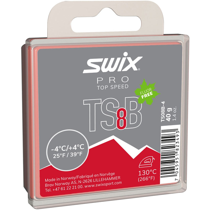 SWIX TS8B BLACK TOP SPEED GLIDEWAX – The Nordic Skier