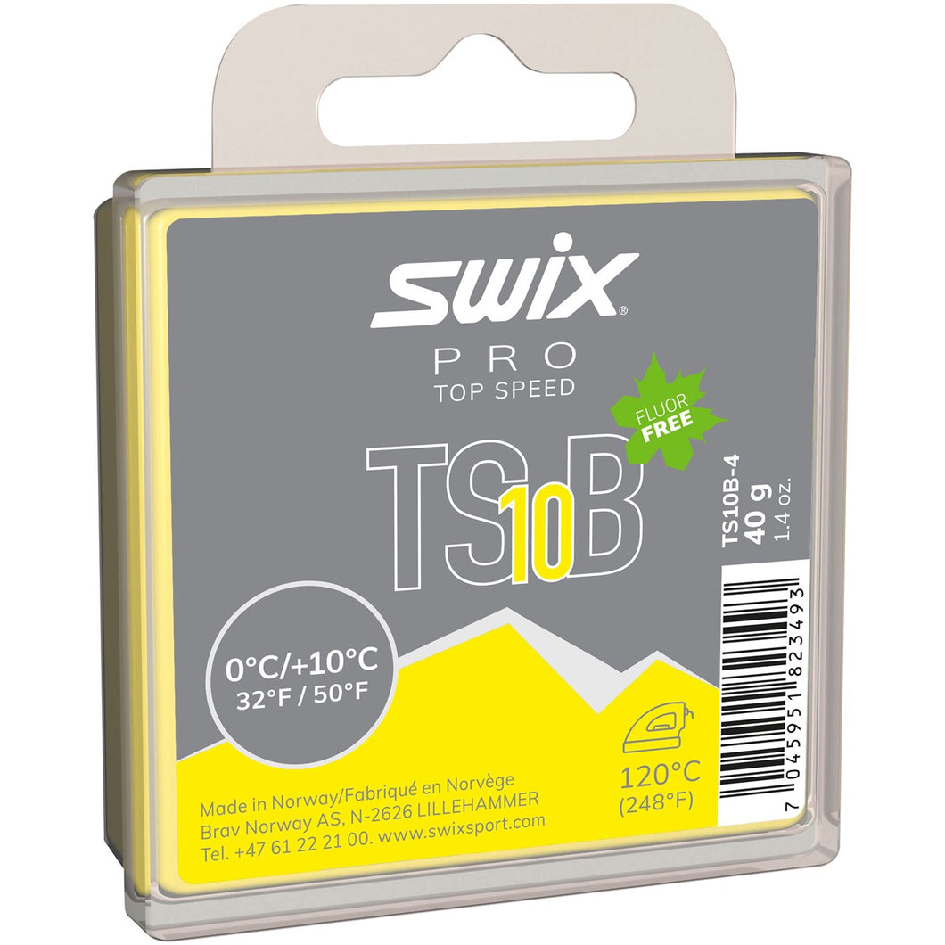 SWIX TS10B BLACK TOP SPEED GLIDEWAX